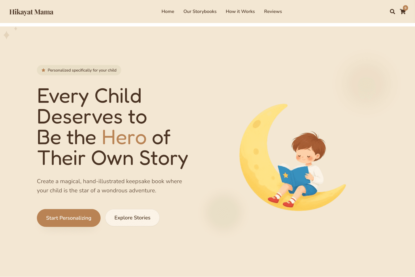 Storybook ecommerce preview
